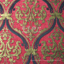 100% Polyester Jacquard Chenille Fabric for Decoration